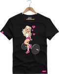 Camiseta Algodão Premium Estampa Barbie Love Fitness