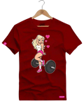 Camiseta Algodão Premium Estampa Barbie Love Fitness