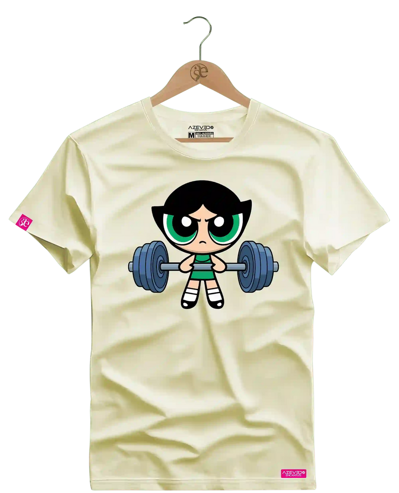 Camiseta Algodão Premium Estampa Docinho Fitness