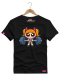 Camiseta Algodão Premium Estampa Florzinha Fitness
