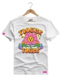 Camiseta Algodão Premium Estampa Flower Power Fitness