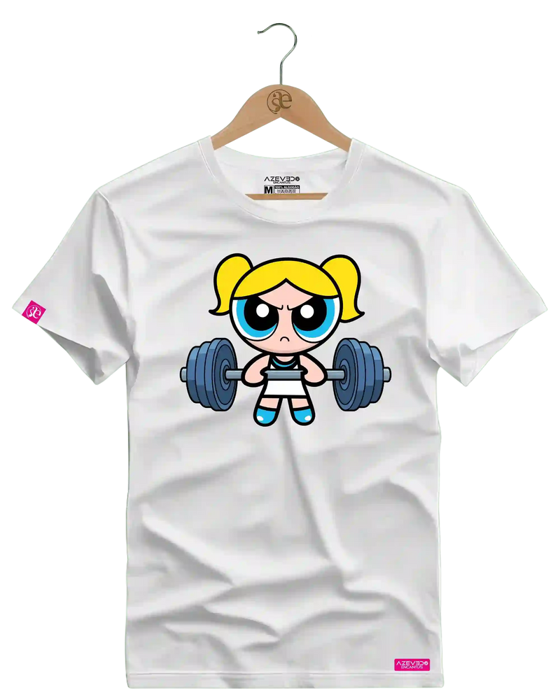 Camiseta Algodão Premium Estampa Lindinha Fitness
