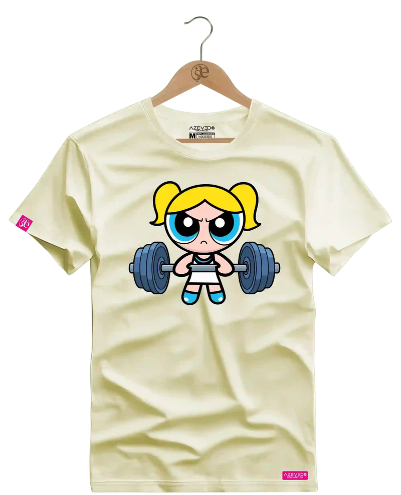 Camiseta Algodão Premium Estampa Lindinha Fitness