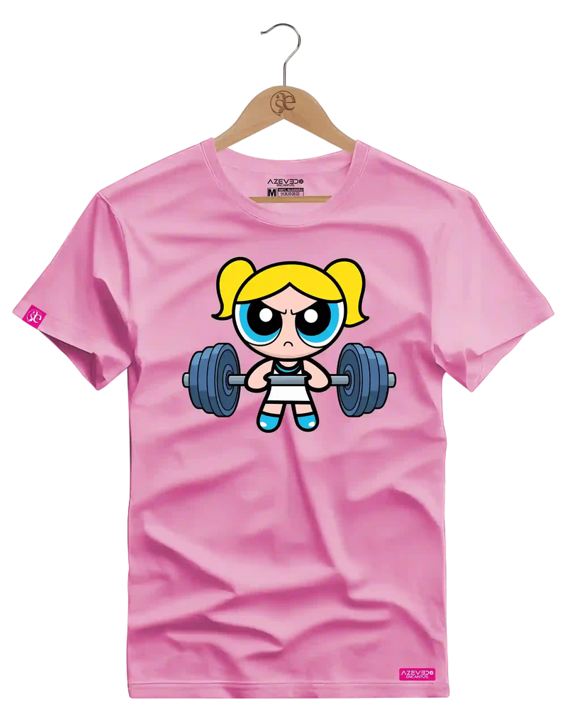 Camiseta Algodão Premium Estampa Lindinha Fitness