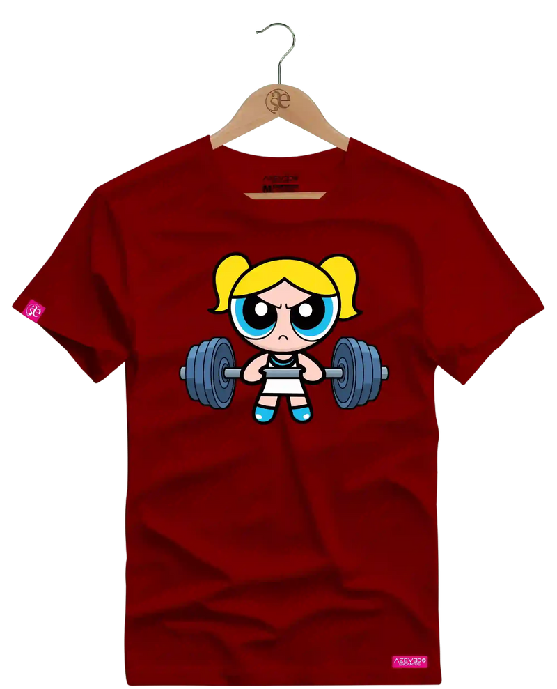 Camiseta Algodão Premium Estampa Lindinha Fitness