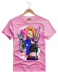 Camiseta Algodão Premium Android 18 - Azevedo Encantu's