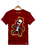 Camiseta Algodão Premium Estampa Bart Choque - Azevedo Encantu's