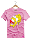 Camiseta Algodão Premium Estampa Bart Derretendo - Azevedo Encantu's