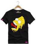 Camiseta Algodão Premium Estampa Bart Derretendo - Azevedo Encantu's