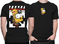 Camiseta Algodão Premium Estampa Bart Off White - Azevedo Encantu's