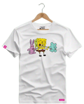 Camiseta Algodão Premium Estampa Bob Esponja Fitness - Azevedo Encantu's