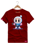 Camiseta Algodão Premium Estampa Bomberman Fitness - Azevedo Encantu's