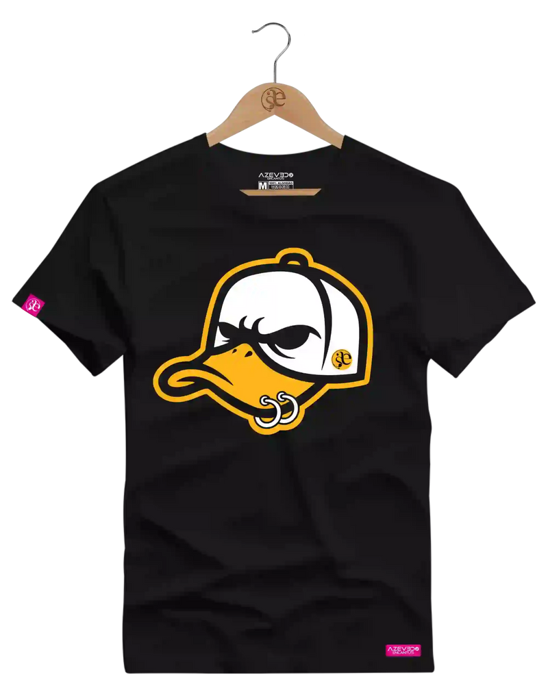 Camiseta Algodão Premium Estampa Boné Pato - Azevedo Encantu's