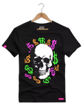 Camiseta Algodão Premium Estampa Caveira Money - Azevedo Encantu's