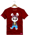 Camiseta Algodão Premium Estampa Coelho Bad Bunny - Azevedo Encantu's