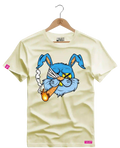 Camiseta Algodão Premium Estampa Coelho Charuto - Azevedo Encantu's