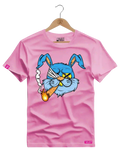 Camiseta Algodão Premium Estampa Coelho Charuto - Azevedo Encantu's