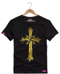 Camiseta Algodão Premium Estampa Cruz - Azevedo Encantu's