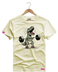 Camiseta Algodão Premium Estampa Dinossauro Fitness - Azevedo Encantu's