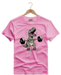 Camiseta Algodão Premium Estampa Dinossauro Fitness - Azevedo Encantu's