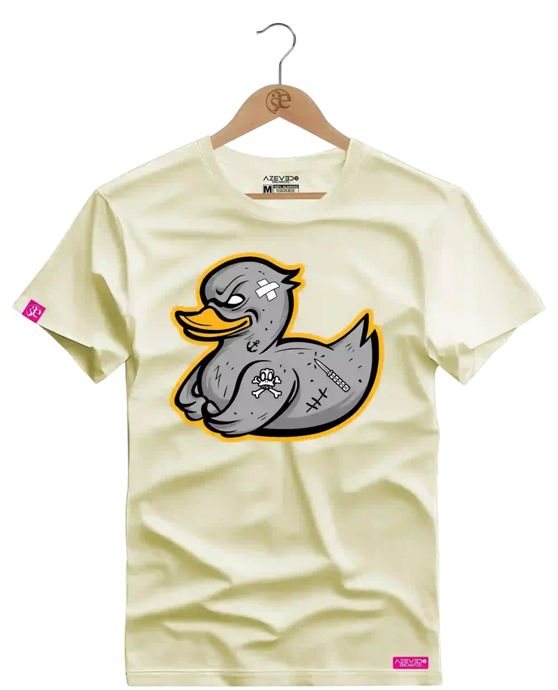Camiseta Algodão Premium Estampa Duck - Azevedo Encantu's