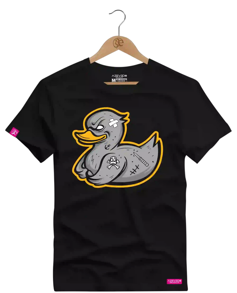 Camiseta Algodão Premium Estampa Duck - Azevedo Encantu's
