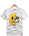 Camiseta Algodão Premium Estampa Emoji Caveira - Azevedo Encantu's