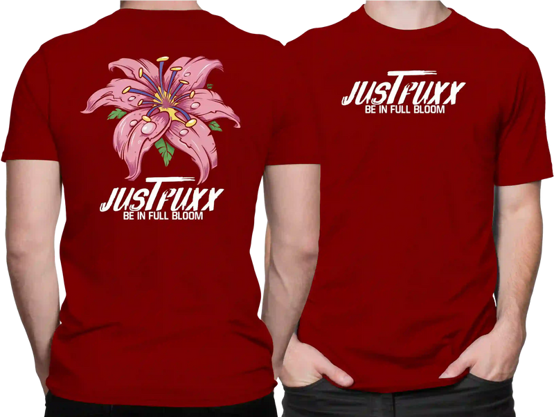 Camiseta Algodão Premium Estampa Flor JustFuxx - Azevedo Encantu's