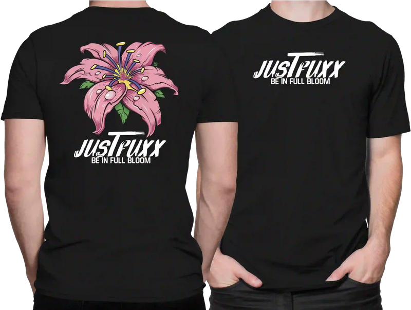 Camiseta Algodão Premium Estampa Flor JustFuxx - Azevedo Encantu's