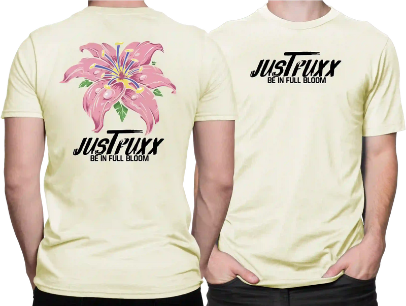 Camiseta Algodão Premium Estampa Flor JustFuxx - Azevedo Encantu's