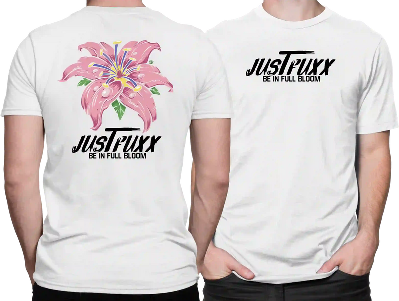 Camiseta Algodão Premium Estampa Flor JustFuxx - Azevedo Encantu's