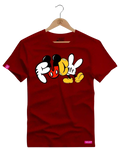 Camiseta Algodão Premium Estampa Fuck Mickey - Azevedo Encantu's