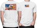 Camiseta Algodão Premium Estampa Gavião USA - Azevedo Encantu's
