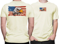 Camiseta Algodão Premium Estampa Gavião USA - Azevedo Encantu's