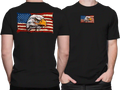 Camiseta Algodão Premium Estampa Gavião USA - Azevedo Encantu's