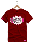 Camiseta Algodão Premium Estampa GRL PWR Fitness - Azevedo Encantu's