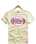 Camiseta Algodão Premium Estampa GRL PWR Fitness - Azevedo Encantu's