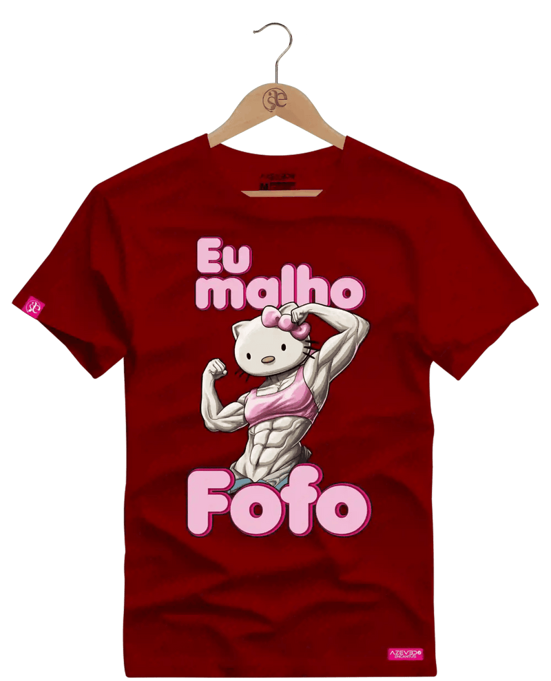 Camiseta Algodão Premium Estampa Hello Kitty Evolution Fitness - Azevedo Encantu's