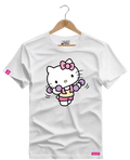 Camiseta Algodão Premium Estampa Hello Kitty Fitness - Azevedo Encantu's