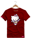 Camiseta Algodão Premium Estampa Hello Kitty Fitness - Azevedo Encantu's