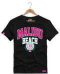 Camiseta Algodão Premium Estampa Malibu Beach - Azevedo Encantu's