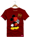 Camiseta Algodão Premium Estampa Mickey Arma - Azevedo Encantu's