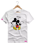 Camiseta Algodão Premium Estampa Mickey Bravo - Azevedo Encantu's