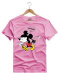 Camiseta Algodão Premium Estampa Mickey Bravo - Azevedo Encantu's