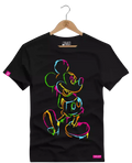 Camiseta Algodão Premium Estampa Mickey Color - Azevedo Encantu's