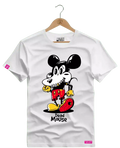 Camiseta Algodão Premium Estampa Mickey Dead Mouse - Azevedo Encantu's