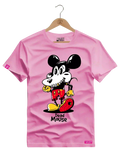 Camiseta Algodão Premium Estampa Mickey Dead Mouse - Azevedo Encantu's