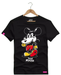 Camiseta Algodão Premium Estampa Mickey Dead Mouse - Azevedo Encantu's