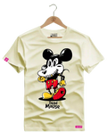 Camiseta Algodão Premium Estampa Mickey Dead Mouse - Azevedo Encantu's