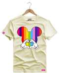 Camiseta Algodão Premium Estampa Mickey Love - Azevedo Encantu's
